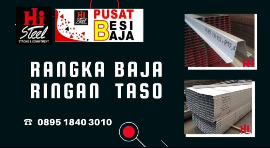 TASO Rangka Baja Ringan Premium Sidoarjo