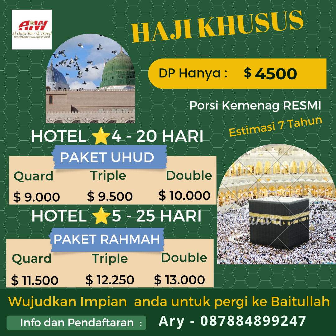 Daftar Haji dari Rumah aja