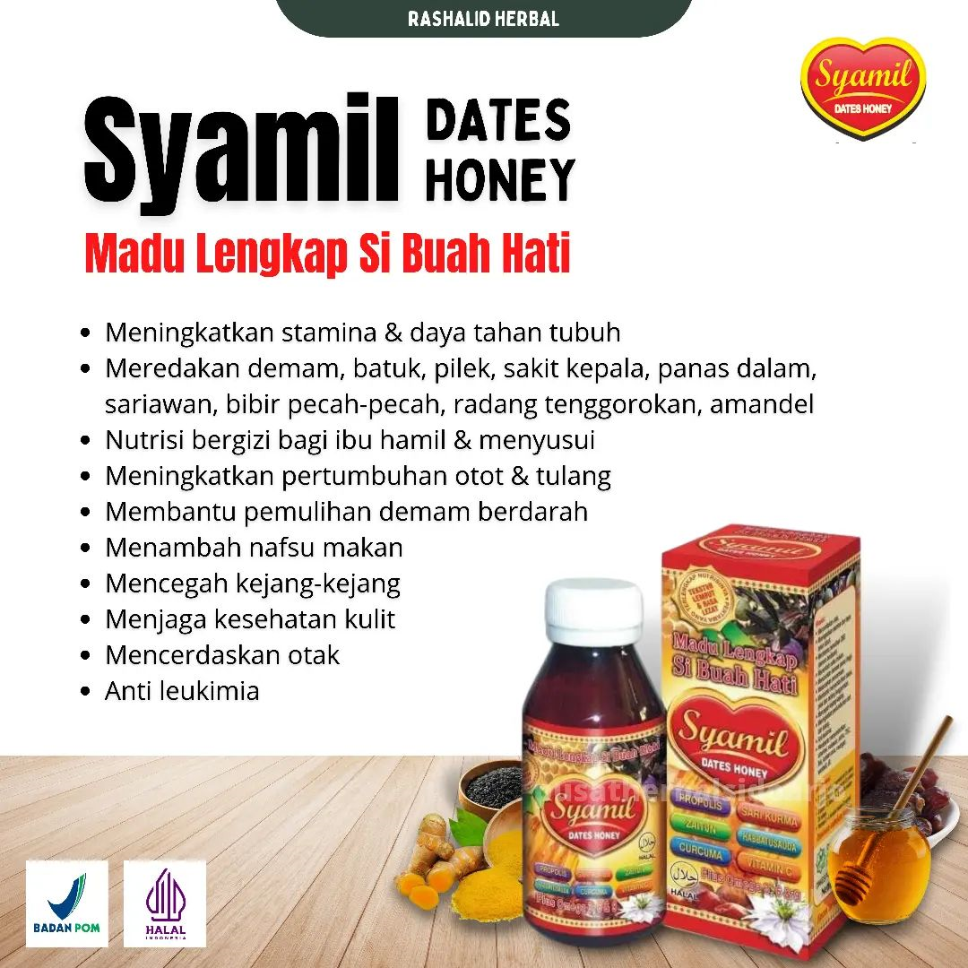 Madu Syamil Anak Dates Honey