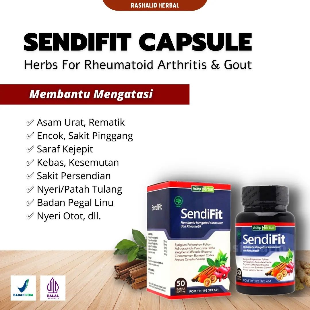 Kapsul SendiFit Herbal