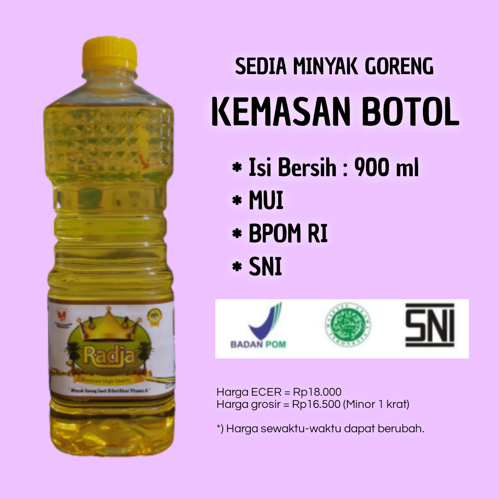 Minyak goreng murah di Bandung