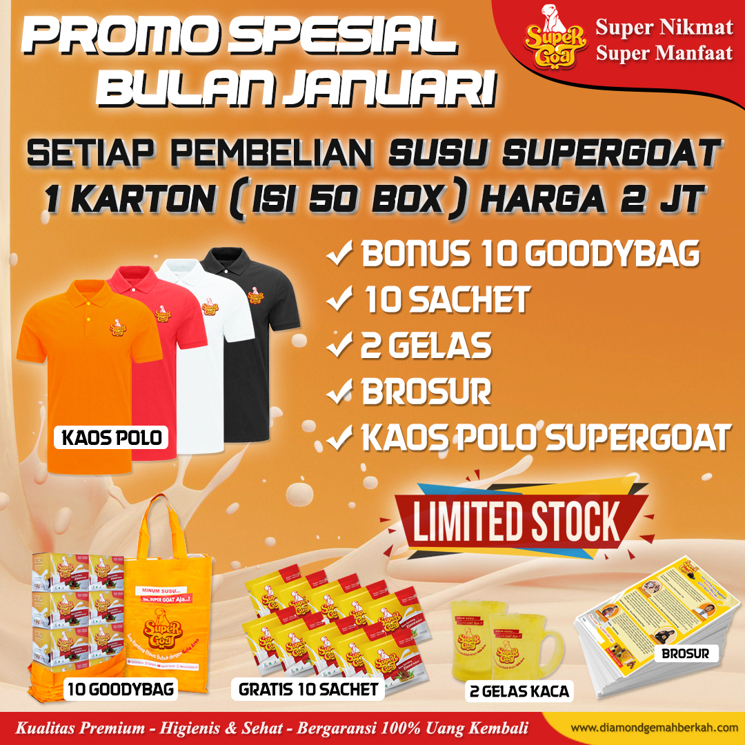 Promo Susu Kambing Supergoat