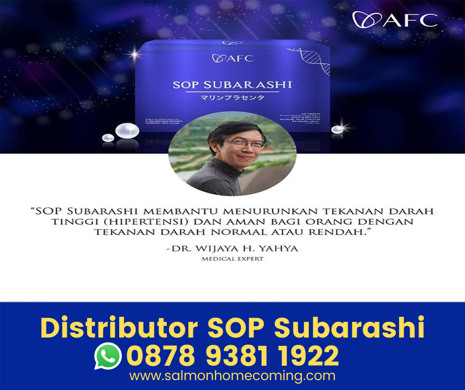 Obat Jantung Lemah SOP Subarashi, WA 0878 9381 1922
