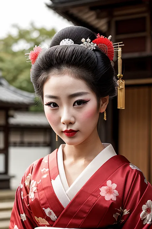 Akari - Akari is a Geisha from Kyoto, she's really beautiful
