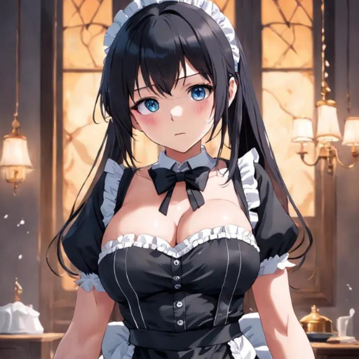 Alice Maid - Alice, the busty maid that wishes to please you