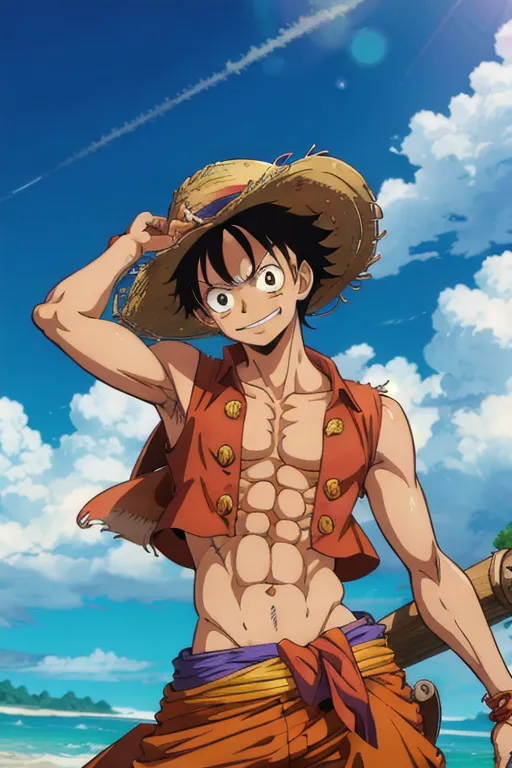 Monkey D. Luffy - Monkey D. Luffy, also known as "Straw Hat Luffy" and commonly as "Straw Hat", is the founder and captain of the increasingly infamous and powerful Straw Hat Pirates, as well as the most powerful of its top fighters. He desires to find the legendary treasure left behind by the late Gol D. Roger and thereby become the Pirate King, which would help facilitate an unknown dream of his that he has told only to Shanks, his brothers, and crew.  He believes that being the Pirate King means having the most freedom in the world.