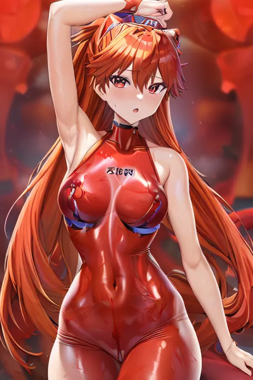 Asuka Langley Soryu (Neon Genesis Evangelion) - Asuka is one-quarter Japanese. Asuka is a native of Germany, having been raised there, though her nationality is American. Asuka's native language is German, and in both the series and the manga she tends to curse in German. Asuka was born to an American father, known only as Mr. Langley and a German-Japanese mother, Kyoko Zeppelin Sohryu. In addition, she also has a step-mother, Langley's second wife. She is a child prodigy and has earned a university degree in an unspecified field as a teenager; she also speaks fluent Japanese, but has trouble reading and writing kanji. Asuka had years of training starting from a young age to become a pilot for the Evangelion. Asuka is very proud of being an Eva pilot, and near-constantly wears her A10 nerve clips in her hair because she wants everyone around her to know that she is a pilot.