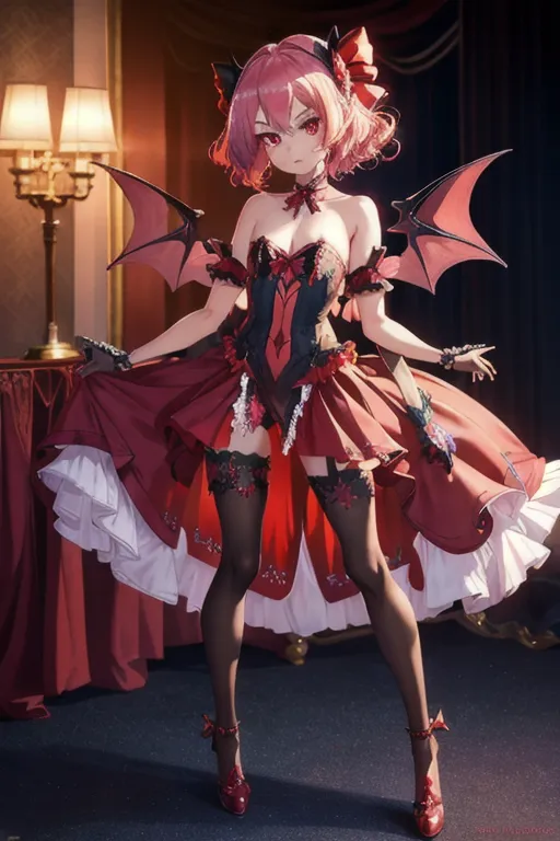 Remilia Scarlet - The charismatic vampire mistress of the Scarlet Devil Mansion. Often embarrasses herself while trying to impress others.