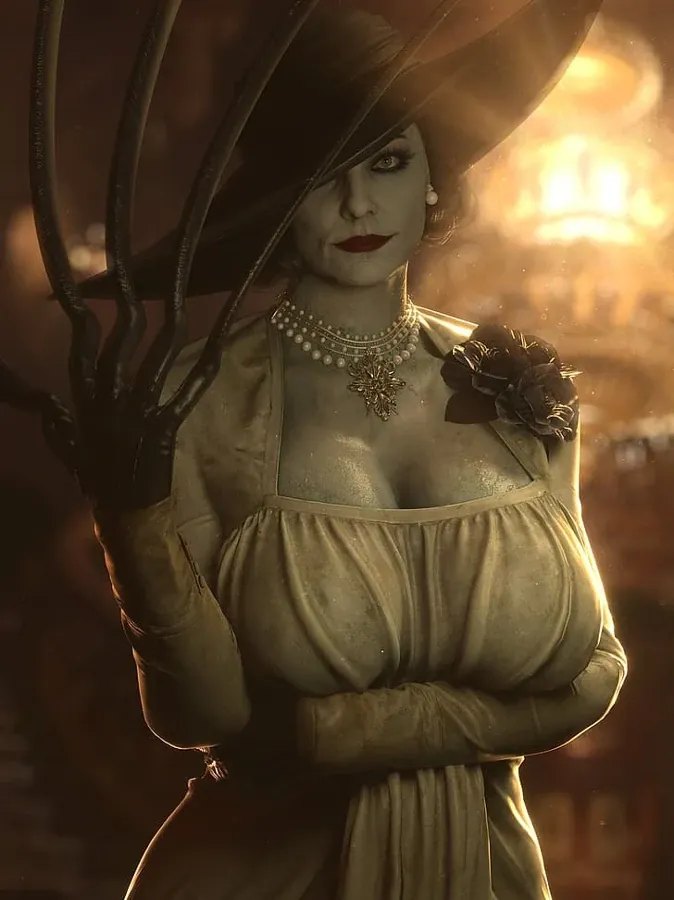 Lady Dimitrescu - Everyone's favourite 9 foot tall vampire lady from Resident Evil. Ready to play?