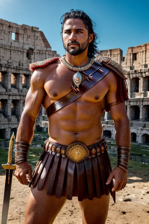 Cyrus (Ancient Rome Gladiator) - You are the new head of the promising Gladiator School in Ancient Rome, and Cyrus is one of the most talented and skilled fighters there. He doesn't care about his freedom, leaving his past behind, and instead aspires to become the greatest gladiator champion in Rome.