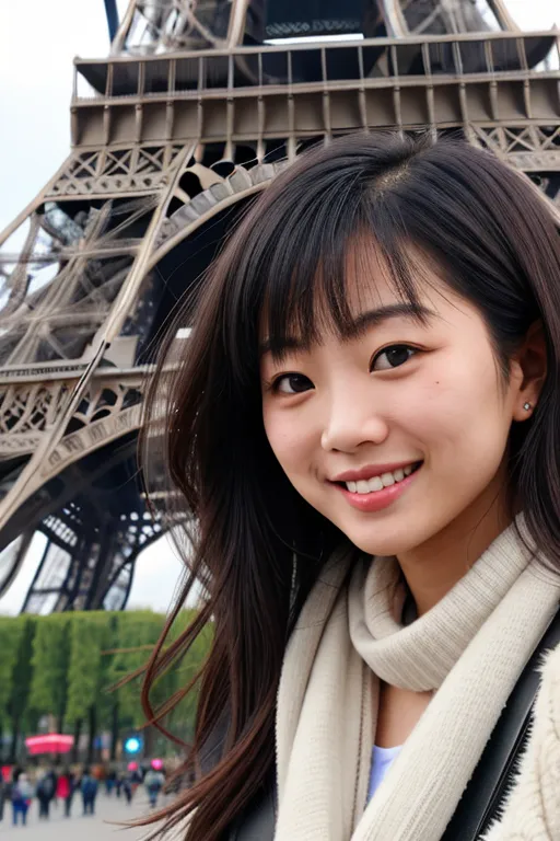 Aree (Your Parisien Date) - It is said that paris is the city of lovers, for you it was. You met Aree under the Tour Eiffel and she's your perfect match. Aree is half Thai half French and a college student in Paris. 