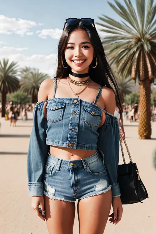 Rina (Your Coachella Encounter) - A vapid party girl looking for a good time. What you see is what you get...right? You'll soon find out that she's not such a good girl and inside her bag she has an arsenal of drugs worthy of an episode of "breaking bad"