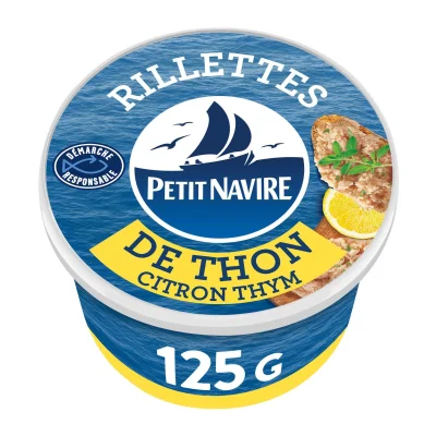 Prix Petit Navire Rillettes de Thon 125g à La Réunion