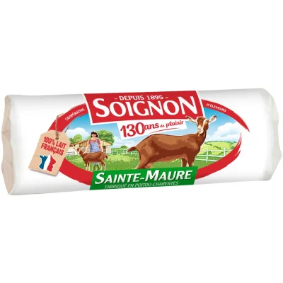 Prix Soignon Bûche de Chèvre Sainte-Maure 200g à La Réunion