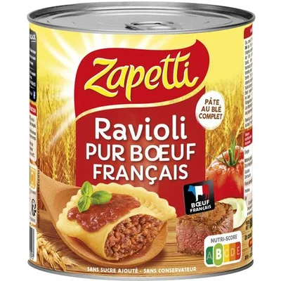 Prix Ravioli Buitoni Pur Bœuf 800g à La Réunion