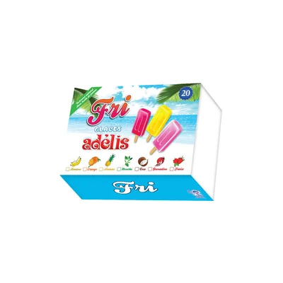Prix Pop Glaces Adélis 20 bâtonnets - 1,3 kg à La Réunion