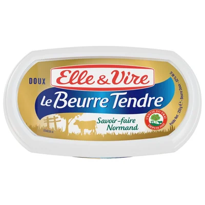 Prix Elle & Vire Le Beurre Tendre Doux 250g à La Réunion