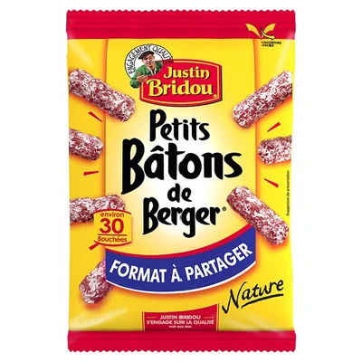 Prix Justin Bridou Saucisson Sec l'Auvergnat 250g à La Réunion