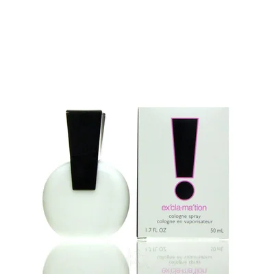 Prix Coty Exclamation Eau de Cologne 50ml à La Réunion