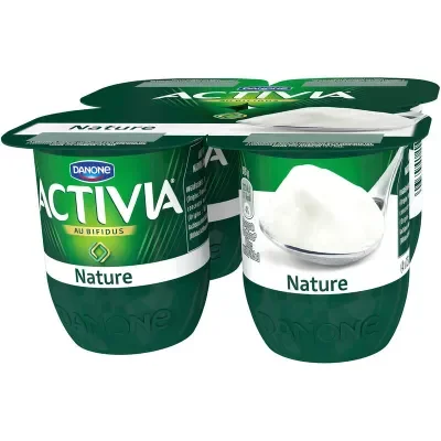 Prix Danone Activia Nature 4x125g à La Réunion