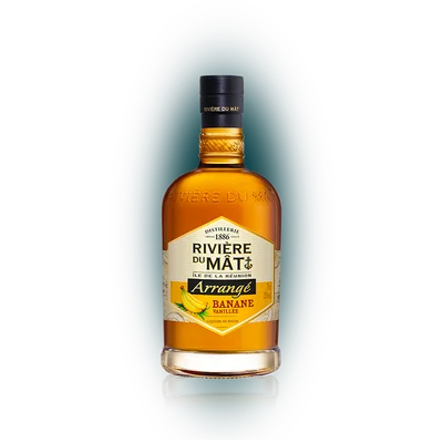 Prix Rivière du Mât Arrangé Banane Vanillée 70cl à La Réunion