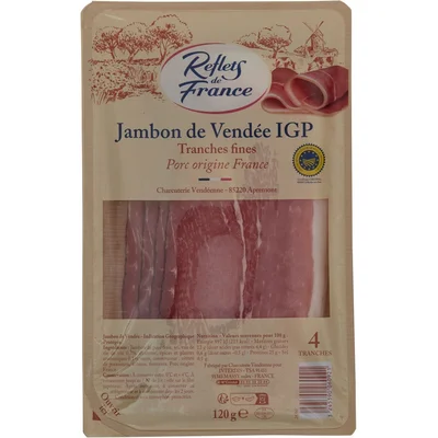 Prix Reflets de France Jambon de Vendée x4 à La Réunion