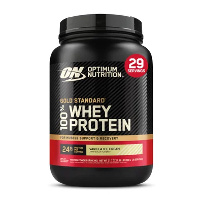 Prix Optimum Nutrition Gold Standard 100% Whey Vanille 900g à La Réunion
