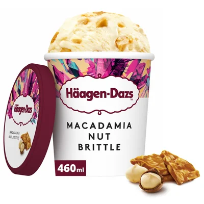 Prix Häagen-Dazs Macadamia Nut Brittle 460ml à La Réunion