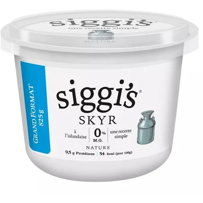 Prix Siggi's Skyr Nature 0% MG 400g à La Réunion