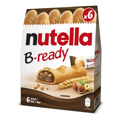 Nutella - Nutella B-ready x6 132g