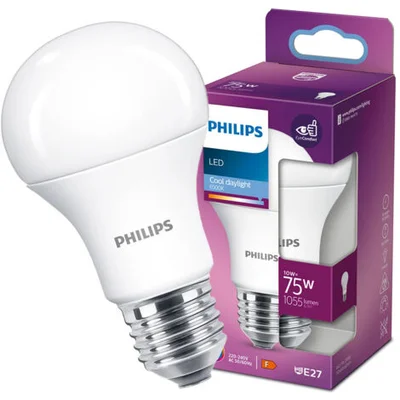Prix Philips Ampoule LED E27 10W à La Réunion