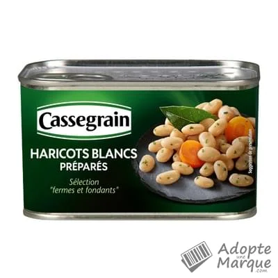 Prix Cassegrain Haricots Blancs 400g à La Réunion