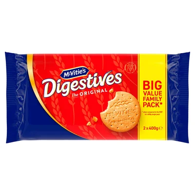 Prix McVitie's Digestive Original 400g à La Réunion