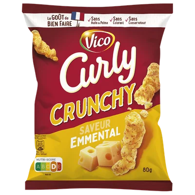 Prix Vico Curly Fromage 100g à La Réunion