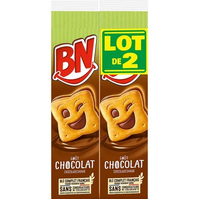 Prix BN Biscuits Chocolat 2 x 285g à La Réunion