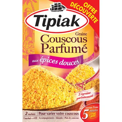 Prix Tipiak Couscous Parfumé aux Épices Douces 500g à La Réunion