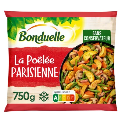 Prix Bonduelle Poêlée La Parisienne 750g à La Réunion