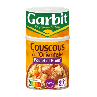 Prix Garbit Couscous Royal Poulet & Boeuf 980g à La Réunion
