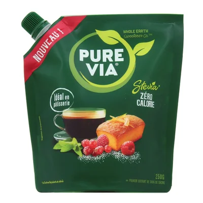 Prix Pure Via Stévia en Poudre 250g à La Réunion