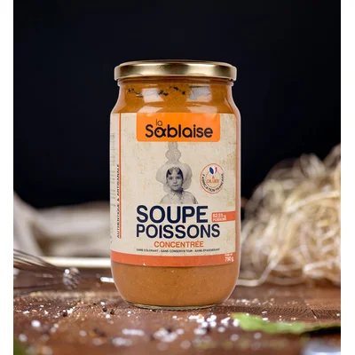 Prix La Sablaise Soupe de Poissons 780g à La Réunion