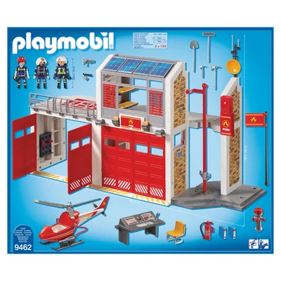 Prix Playmobil Grande Caserne de Pompiers 9462 à La Réunion