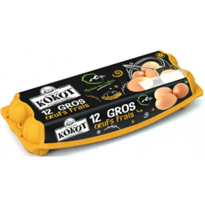 Prix Kokot Œufs Frais x12 à La Réunion