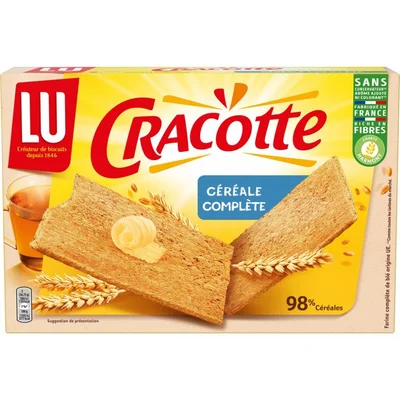 Prix LU Cracotte Céréales Complètes 250g à La Réunion