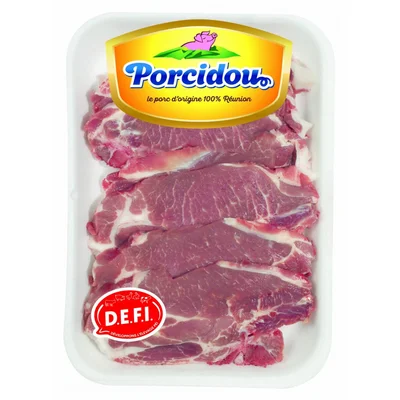 Prix Échines de Porc (Vendu au KG) à La Réunion