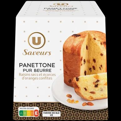 Prix U Saveurs Panettone Pur Beurre 500g à La Réunion