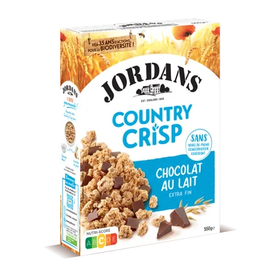 Prix Jordans Country Crisp Chocolat Noir 500g à La Réunion