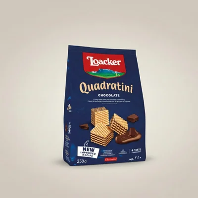 Prix Loacker Quadratini Chocolat 250g à La Réunion