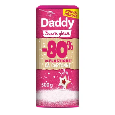 Prix Daddy Sucre Glace 500g à La Réunion