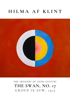 Hilma af Klint The Swan No. 17 Poster