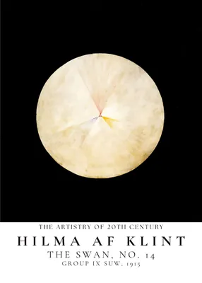 Hilma af Klint The Swan No 14 Fine Art Print